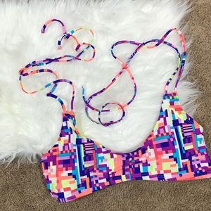 SALE! Strappy Back Halter Bikini Top